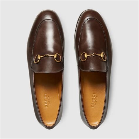 gucci jordaan brown women's|Gucci Jordaan Leather Loafers .